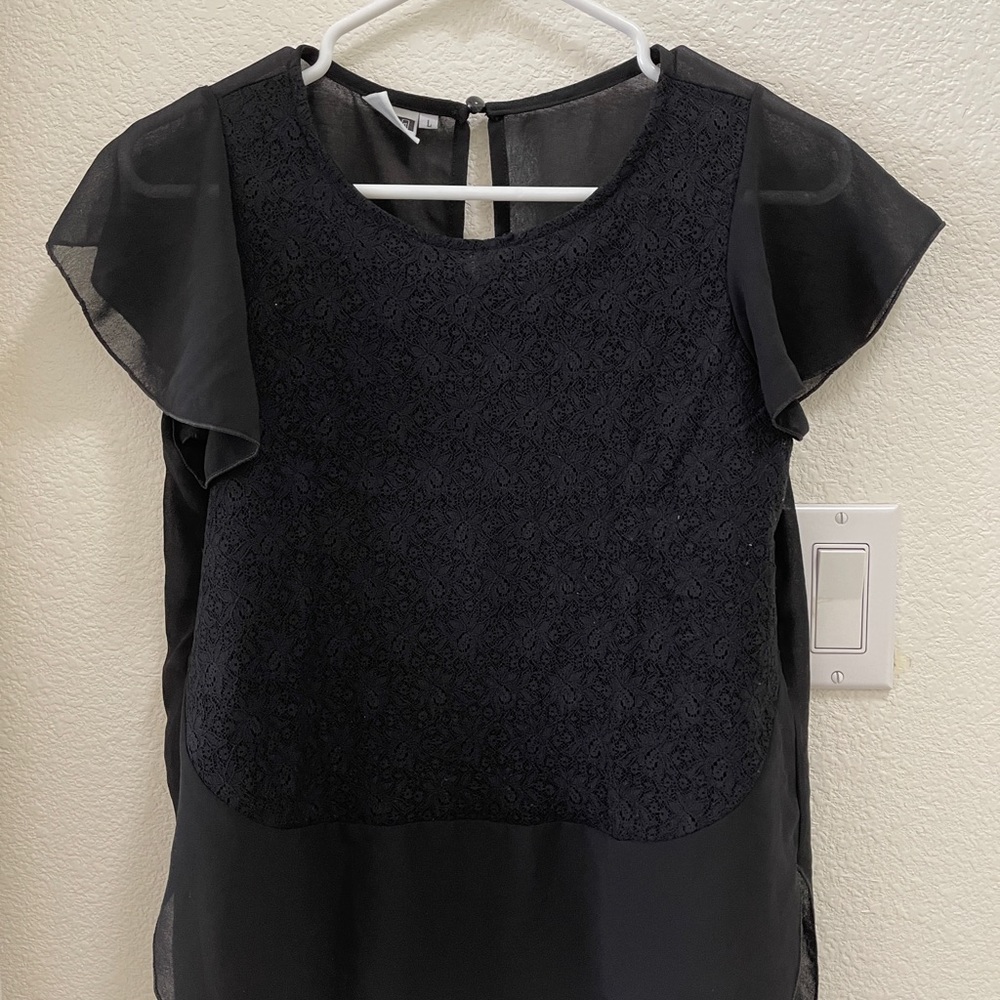 Black blouse from Blanc NOIR